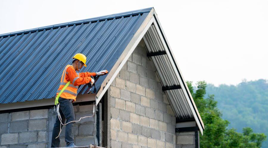 Professional metal roof installation in Irvington, AL